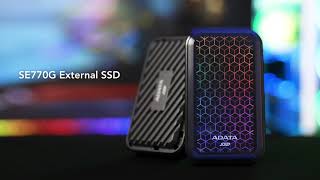 ADATA SE770G RGB External SSD - DAZZLING