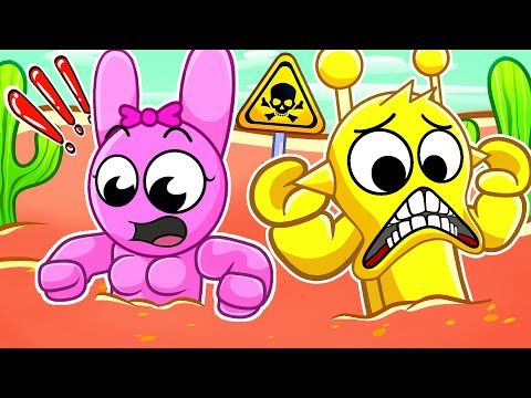 ESCAPING 20 DEADLY QUICKSANDS TO WIN PINKI’S HEART! 🏝️❤️  | SprunkiVerse