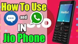 How To Use/Install Jio Chat In Jio Phone (1500) |Jio Phone Latest Tricks #3 | By  Hungry Brain