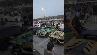 INSANE V12 REV BATTLE Who Won? | 2 Lamborghini Aventador SVJ