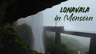 Lonavala in Monsoon 2025 | A Journey Through Rain, Waterfalls & Trails | Maharashtra | 4K