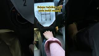 BELAJAR MENGEMUDI MOBIL MANUAL  #belajarmengemudi #belajarmobil #shortvideo #kursusmengemudi