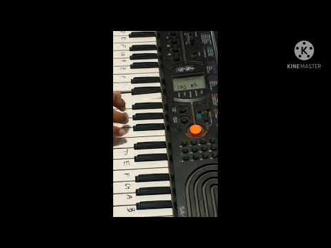 Hum tere bin ab reh nahi sakte song on piano easy| by dipesh |
