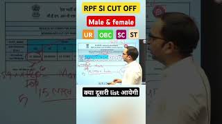 RPF SI CUTOFF 2025 | RPF SI RESULT  | RPF SI CUTOFF OUT | RPF SI CUTOFF | RPF SI RESULT 2025 #rpfsi