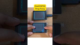 Dual ESP32 Ping Pong using ESP Now #esp32 #arduino