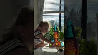 Magnetic tiles: spark creativity & learning in kids #stemtoys
