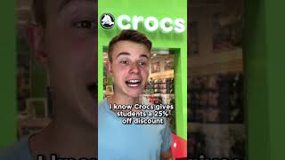 Crocs Secret Discount! 💸 #crocs #crocsoriginal #shoes