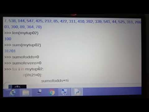 Tuples in Python(2)