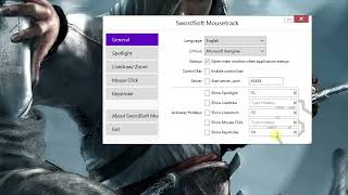 How To Setup A Swordsoft Mousetrack