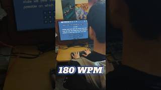 173 WORDS PER MINUTE!? 🤯🔥 #fyp #foryou #typing #monkeytype #asmr