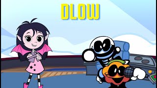 Friday Night Funkin Dlow But It's Isadora Moon And Skid And Pump Sings It (FNF COVERS)