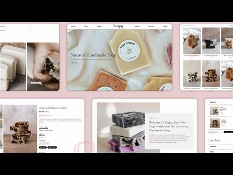 Soapy – Handmade Soap eCommerce Bootstrap 5 HTML CSS Website Template Source Code