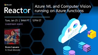 Azure ML and Computer Vision Running on Azure Functions