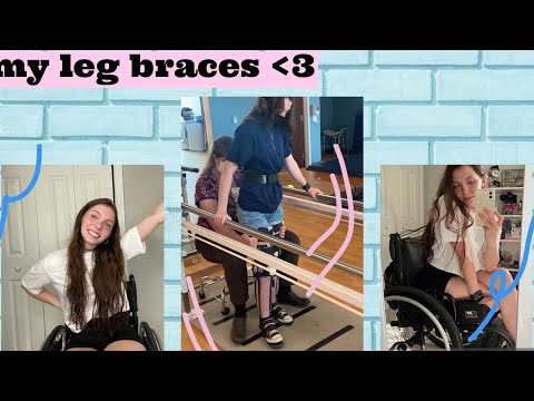 how to walk after spinal cord injury // leg braces for paraplegics