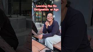 Learning has no Designation or Age #shorts #shortsfeed #jrfadda #jrfaddawithaditi