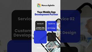 Take your business to the next level with our expert mobile app development services #nexusdigitalia