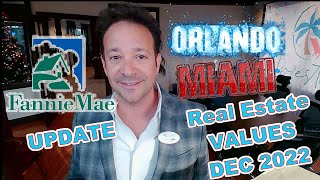 Miami and Orlando Real Estate Update Market Conditions for Crash or Rise in Prices Dec 2022
