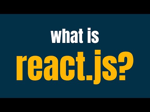 What is react.js? | In 200 seconds