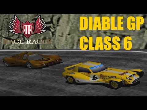 Rage Racer - Diable GP Class 6 - Lake Side Gate - Age PEGASE - Duckstation Playstation Emulator
