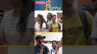 DTU Vs NSUT 🤫 Which Is Better ?? #shorts #iit