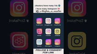 INSTAGRAM MODS APK //-🤗                  #instagram #instapro #instareels #insta #boost #trending