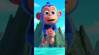 monkey jumping #aiworld #ai #love #music #hindisong #cartoon #aiart #shortsfeed
