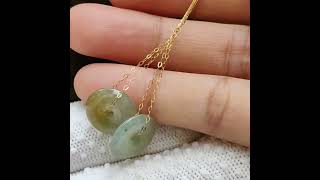 Wood Energy Jade Earrings - #jadeite #jade #singapore