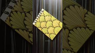 Draw Zentangle with Me💛💚 #zentangle #doodling #art #shorts #trending #zendoodles #drawing