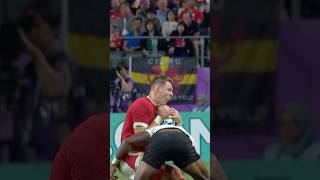 That had to hurt 🤕 #Rugby #Shorts #RWC2019