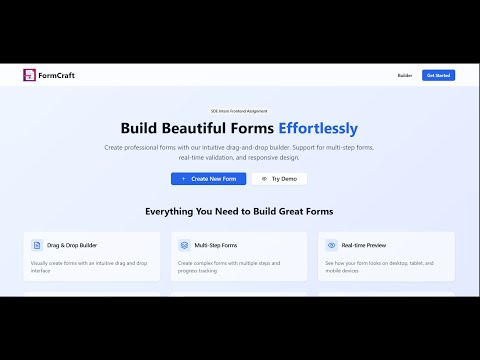Build a Drag & Drop Form Builder in React! 🚀 | Real-time Preview, Shareable Links & More
