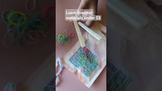 DIY Loom bracelet making #thisishomeschool #stemcraft