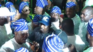 KUNLE POLY, MC OLUOMO, SEGO, COOLER & OTHERS BUGGY DOWN WITH K1 DE ULTIMATE ON STAGE AS THEY REUNITE