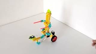 Obstacle Avoiding Robot using WitBricks and WitBlox.
