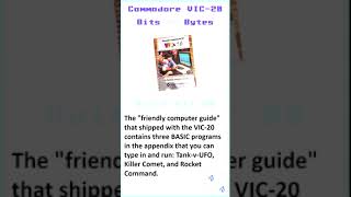 Commodore VIC-20 - Quick Bits 09