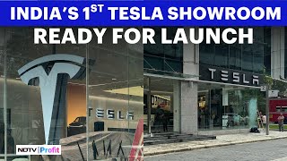 Tesla Showroom To Launch In India Today; Model Y To Be Offered At ₹60 Lakh | Tesla India Launch