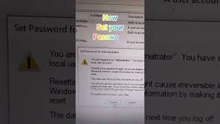 Windows Password Mastery: Secure Your PC Like a Pro #shorts #windows #pctricks