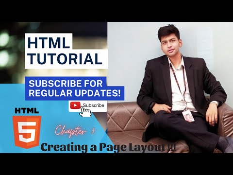 Mastering Page Layouts in HTML! HTML Tutorial 2024 Chapter 3 🔗📐