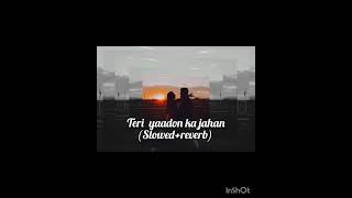 Teri Yaadon  Mein Jaha [slowed+reverb] Harmony Hub #viral