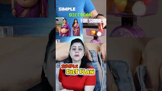 Summer Diet plan for housewives