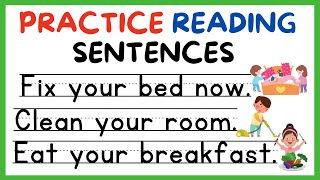 PRACTICE READING SENTENCES / PART 4 / COMMANDING & EXCLAMATORY SENTENCES / BUILD YOUR READING SKILLS