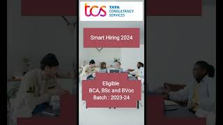 TCS smart Hiring for 2023 - 2024 batch | Tcs ignite | science to Software program