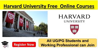 Harvard University Free Online Courses | Unlock your Skills in Lockdown | TechnoJob