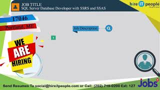 SQL Jobs | Database Developer Jobs | Portland, ME