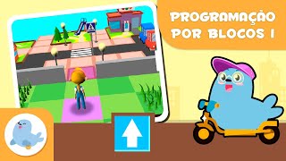 👧 PROGRAMAÇÃO POR BLOCOS para crianças 🤖 Episódio 1 ⏫ Para frente
