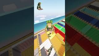 Italian Brainrot VS Squid Game Lava Jump 3 #minecraft #minecraftshorts #shorts