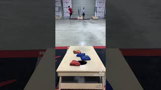 Have you heard of a penguin bag? 🐧🐧 #cornhole #beatdrop #tiktok #viral #trickshot