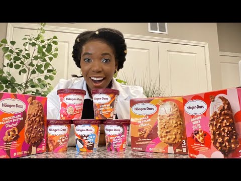 Haagen Dazs Ice Cream City Sweets  Taste Test #HaagenDazs #IceCream