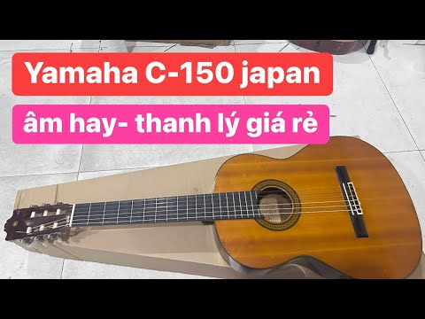 Đàn guitar Yamaha C-150 japan âm hay. giá: 1tr800k. guitar yamaha, guitar nhật 0936057750