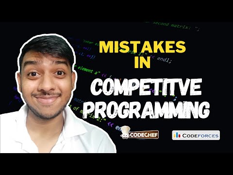 MISTAKES new COMPETITIVE PROGRAMMERS usually do
