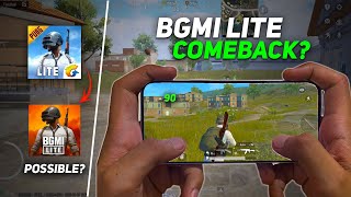 PUBG Lite to BGMI Lite – Is It Finally Happening in India? | BGMI Lite India Comeback Possible?